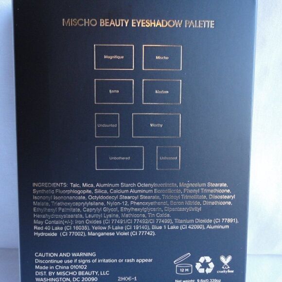 Limited Edition - Mischo Beauty Eyeshadow Palette - Picture 3 of 4